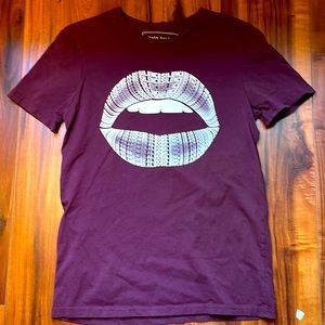 Zara Graphic tee Med